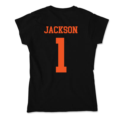 Oklahoma State - NCAA Football : Evan Jackson - Soft Style Women’s T-Shirt-1