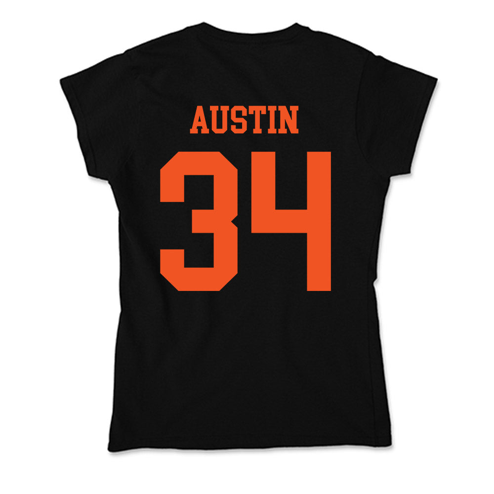 Oklahoma State - NCAA Softball : Jayelle Austin - Soft Style Women’s T-Shirt-1