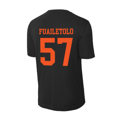 Oklahoma State - NCAA Football : Simona Fuailetolo - Activewear T-Shirt-1
