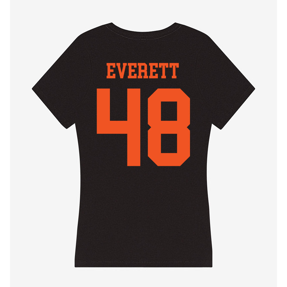 Oklahoma State - NCAA Softball : Delainey Everett - Women's V-Neck T-Shirt-1