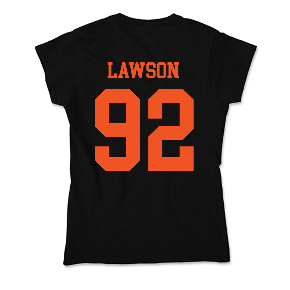 Oklahoma State - NCAA Football : Jerry Lawson - Soft Style Women’s T-Shirt-1