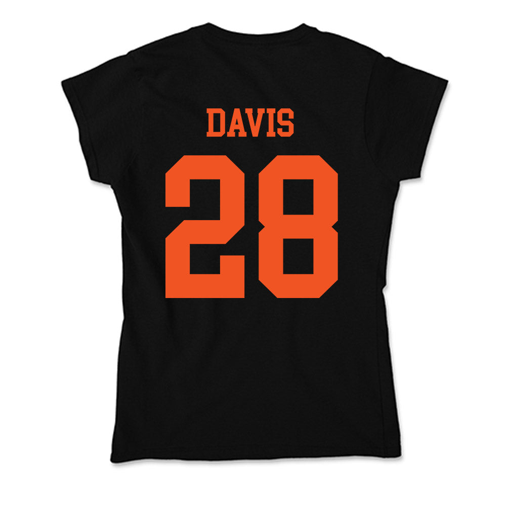 Oklahoma State - NCAA Football : Marrel Davis - Soft Style Women’s T-Shirt-1