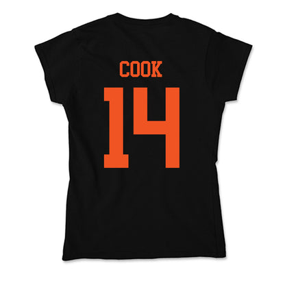 Oklahoma State - NCAA Football : Jeremy Cook - Soft Style Women’s T-Shirt-1