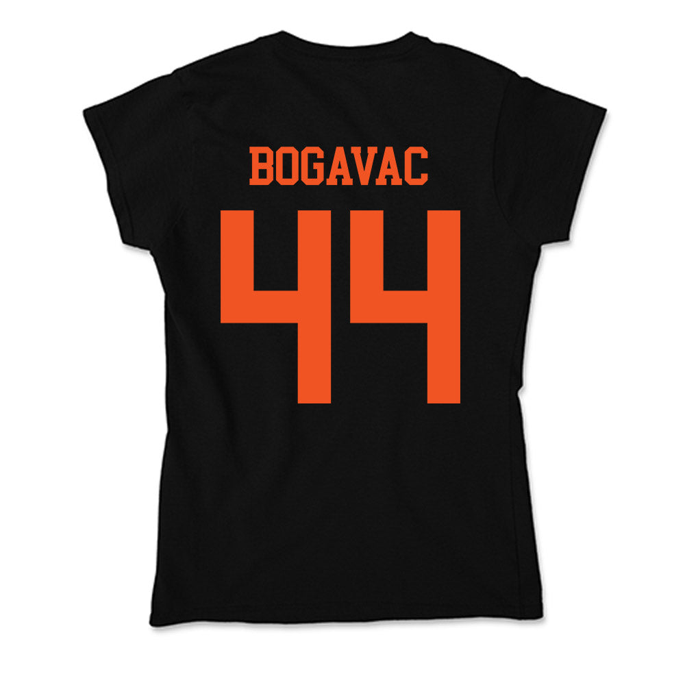 Oklahoma State - NCAA Men's Basketball : Luka Bogavac - Classic Shersey Soft Style Women’s T-Shirt-1