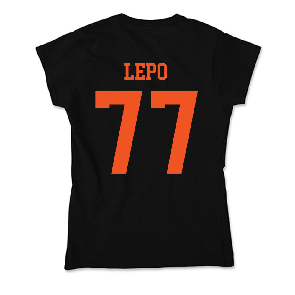 Oklahoma State - NCAA Football : Ashton Lepo - Soft Style Women’s T-Shirt-1