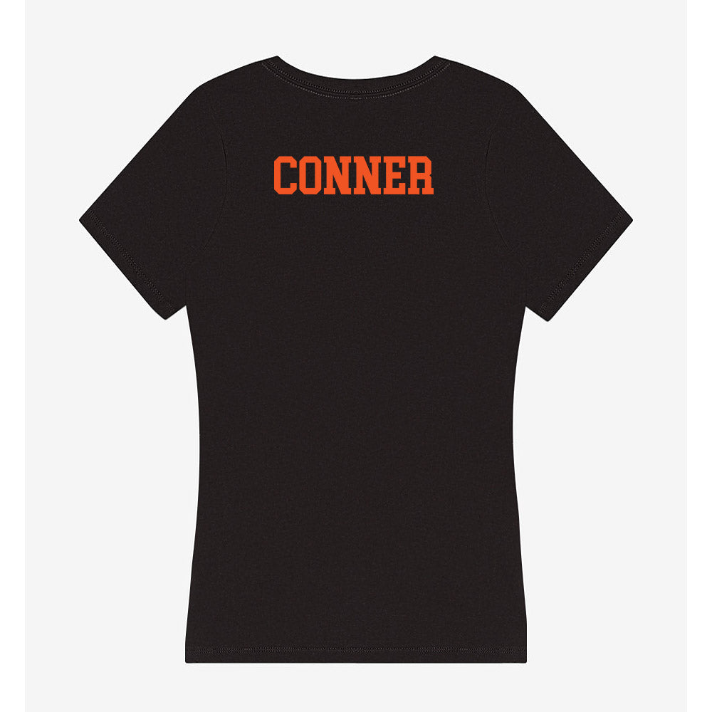 Oklahoma State - NCAA Equestrian : Maggie Conner - Women's V-Neck T-Shirt-1