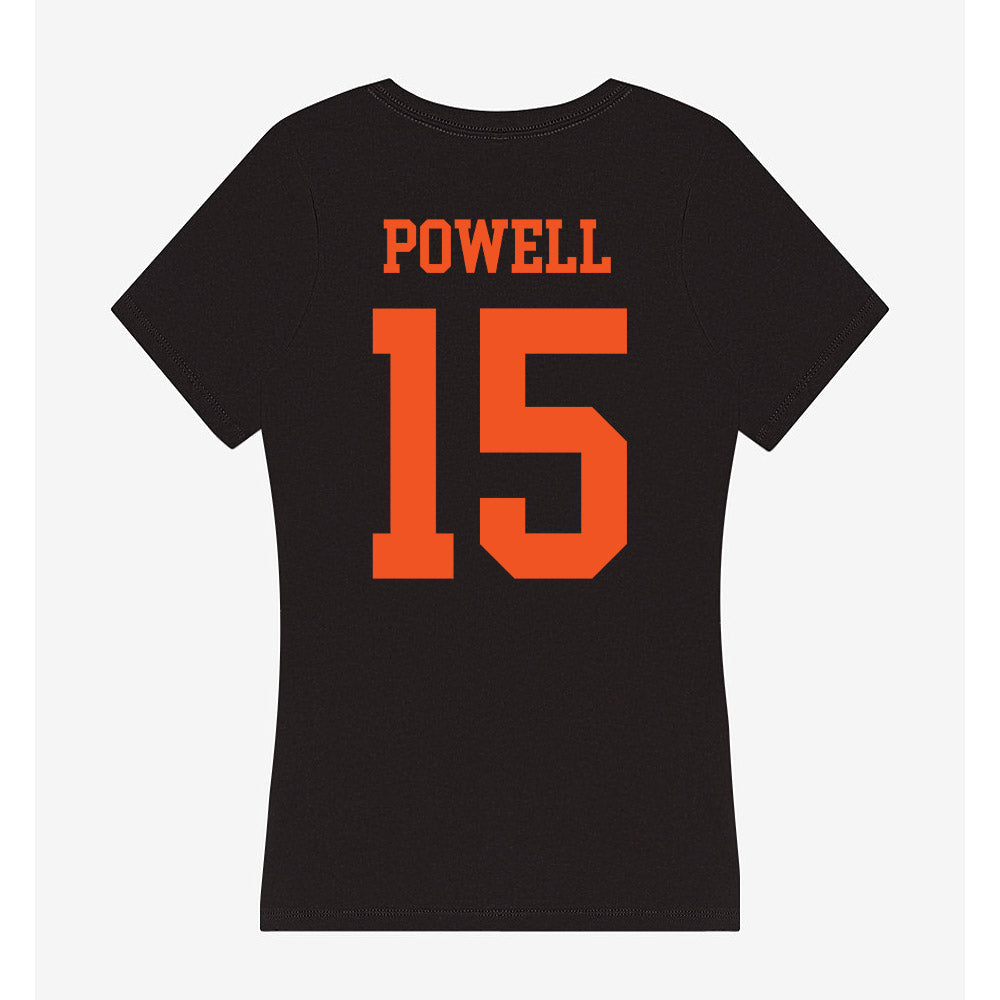 Oklahoma State - NCAA Football : Kameron Powell - Classic Shersey Women's V-Neck T-Shirt-1