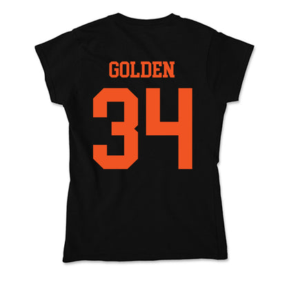 Oklahoma State - NCAA Baseball : Josiah Golden - Soft Style Women’s T-Shirt-1