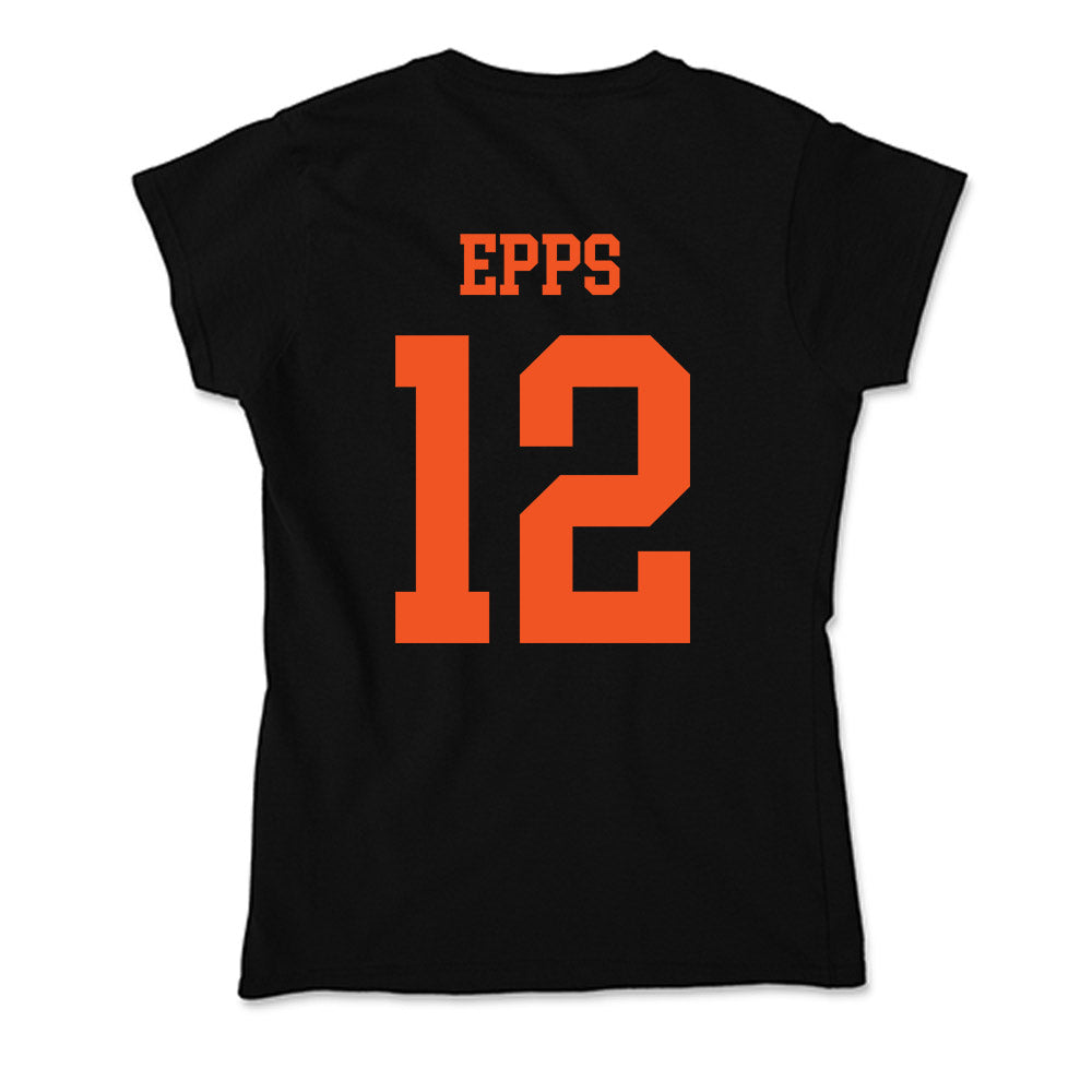 Oklahoma State - NCAA Football : Cameron Epps - Soft Style Women’s T-Shirt-1