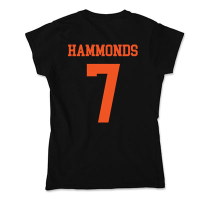 Oklahoma State - NCAA Football : Quinton Hammonds - Soft Style Women’s T-Shirt-1