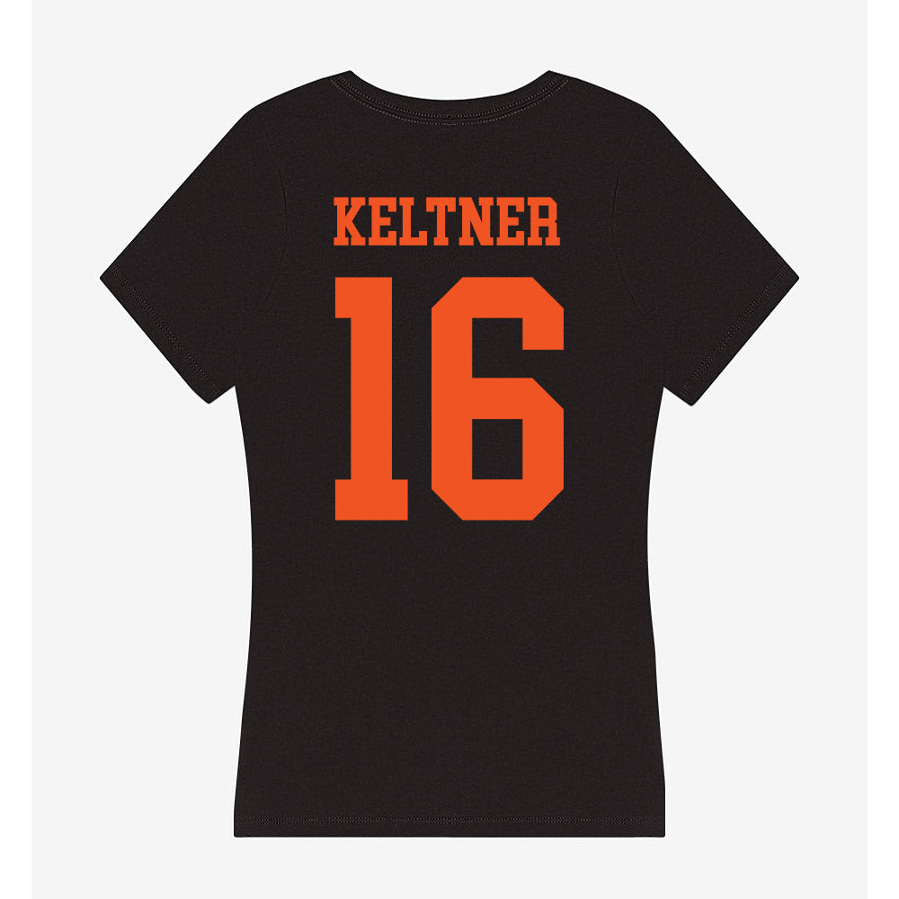Oklahoma State - NCAA Football : Sam Keltner - Women's V-Neck T-Shirt-1