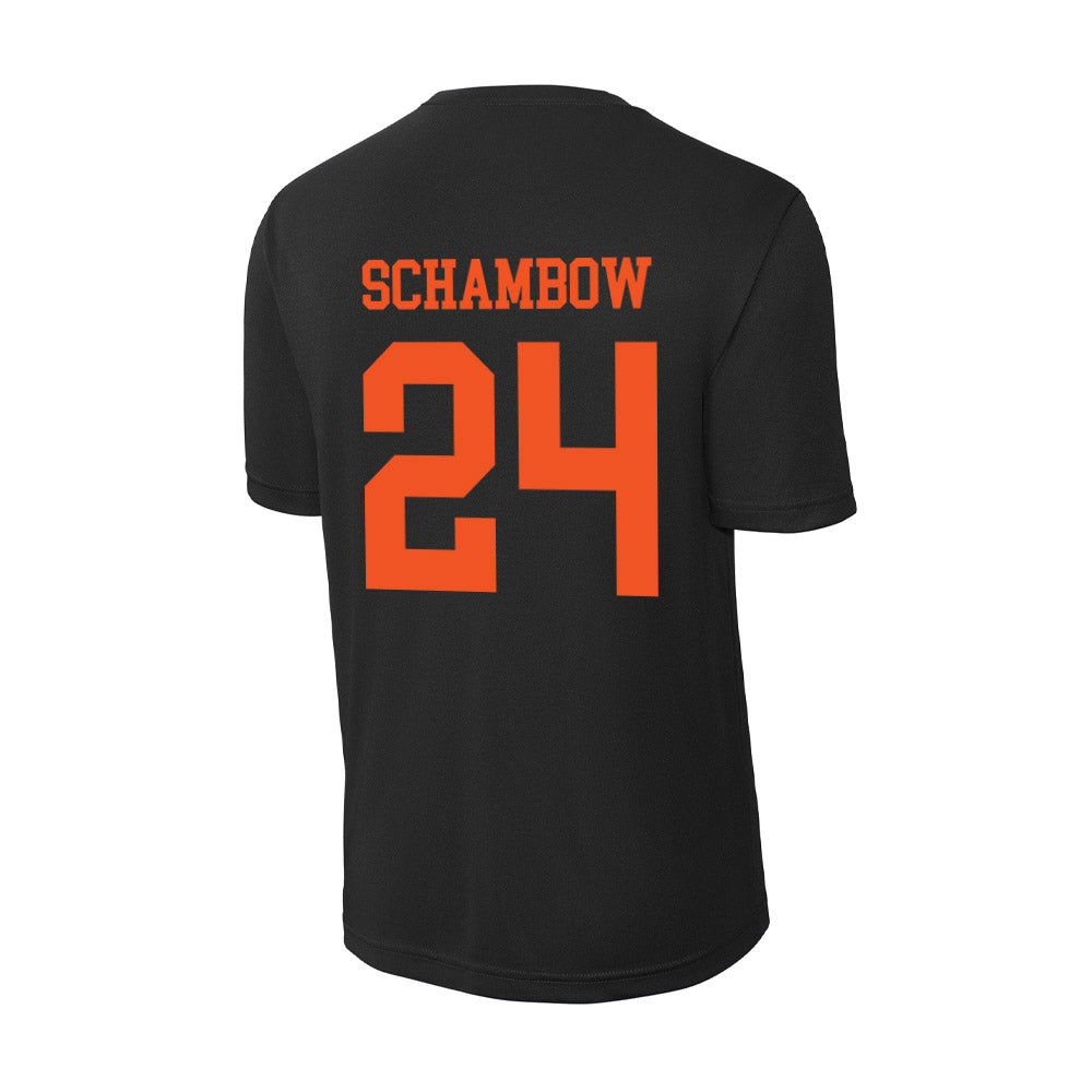 Oklahoma State - NCAA Baseball : Quinn Schambow - Activewear T-Shirt-1