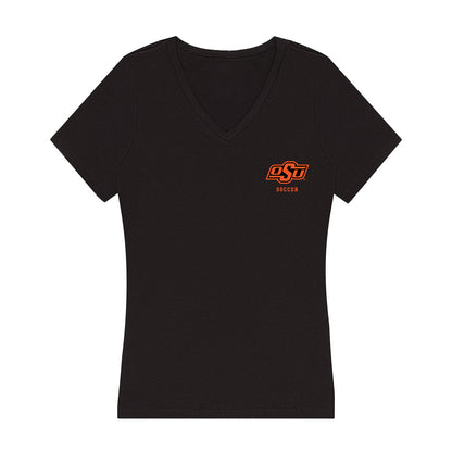 Oklahoma State - NCAA Women's Soccer : Keaton Mitchell - Classic Shersey Women's V-Neck T-Shirt-0