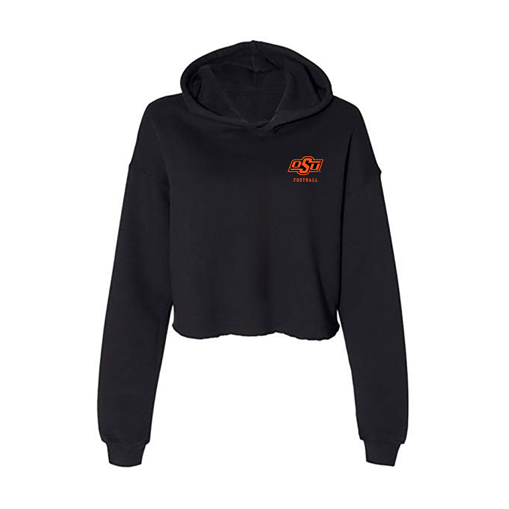 Oklahoma State - NCAA Football : Markeith Williams - Classic Shersey Women's Crop Fleece Hooded Sweatshirt-0