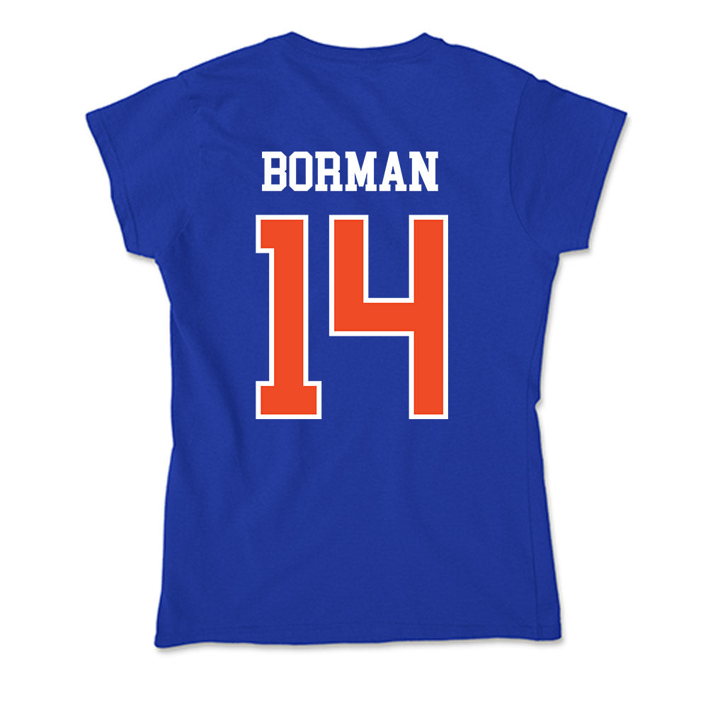 Florida - NCAA Women's Soccer : Tatum Borman - Soft Style Women’s T-Shirt-1