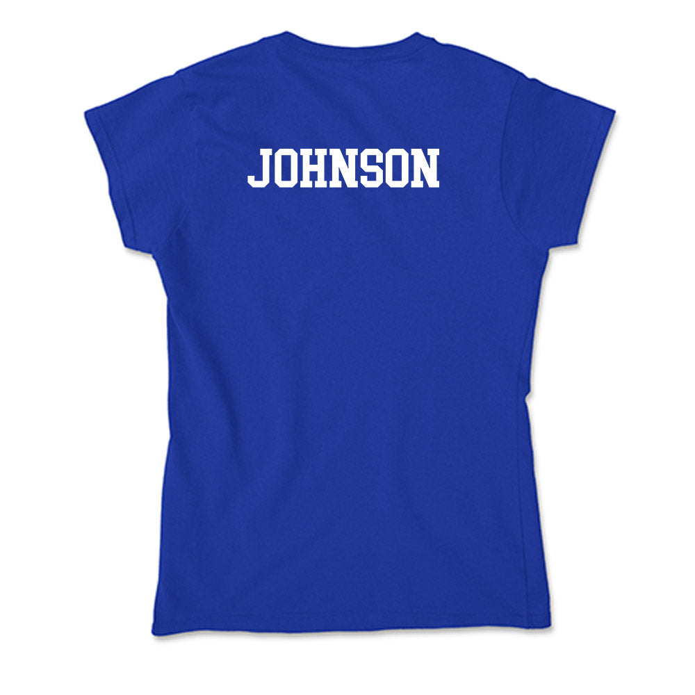 Florida - NCAA Men's Track & Field : Jordaine Johnson - Soft Style Women’s T-Shirt-1