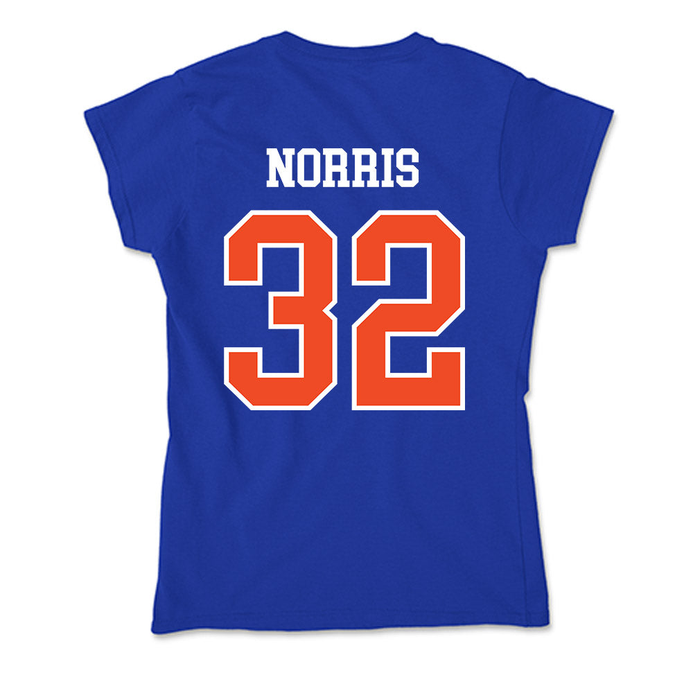 Florida - NCAA Women's Soccer : Nylah Norris - Soft Style Women’s T-Shirt-1