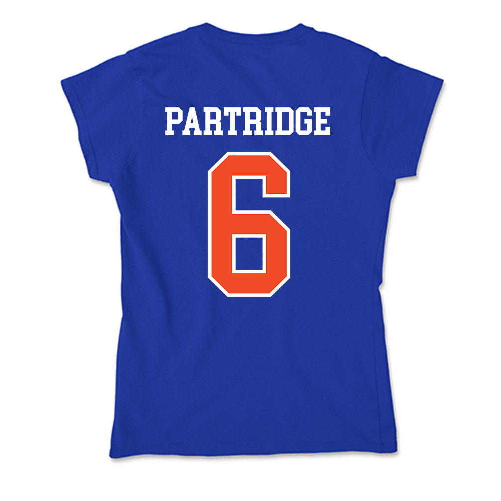 Florida - NCAA Baseball : Nic Partridge - Soft Style Women’s T-Shirt-1