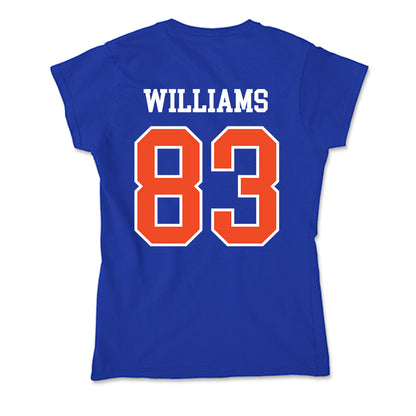 Florida - NCAA Football : Justin Williams - Soft Style Women’s T-Shirt-1