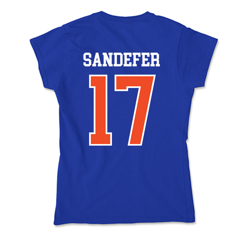 Florida - NCAA Baseball : Russell Sandefer - Soft Style Women’s T-Shirt-1