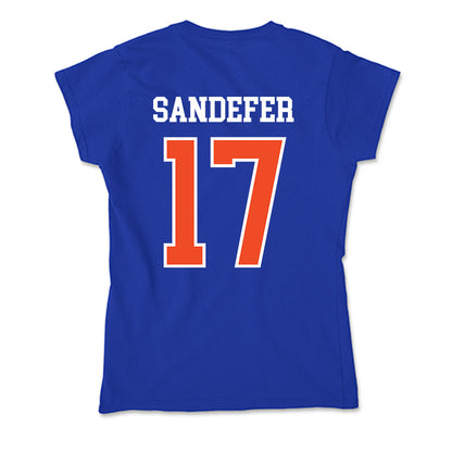 Florida - NCAA Baseball : Russell Sandefer - Soft Style Women’s T-Shirt-1
