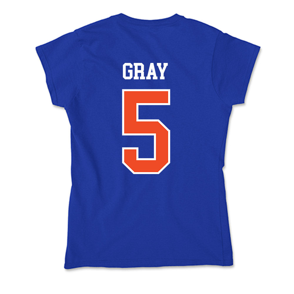 Florida - NCAA Women's Soccer : Mia Gray - Soft Style Women’s T-Shirt-1
