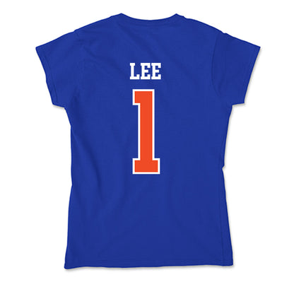 Florida - NCAA Men's Basketball : Xaivian Lee - Soft Style Women’s T-Shirt-1