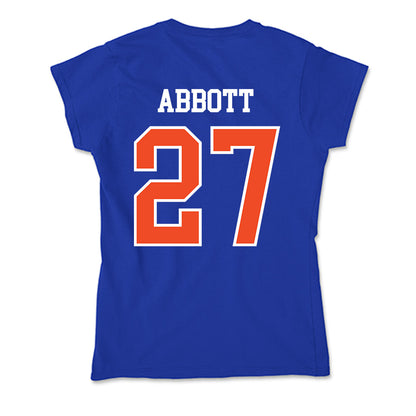 Florida - NCAA Women's Soccer : Norah Abbott - Soft Style Women’s T-Shirt-1