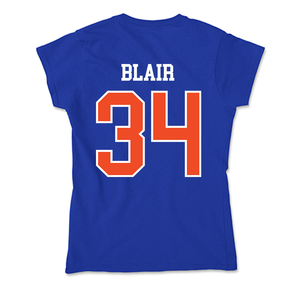 Florida - NCAA Baseball : Eli Blair - Soft Style Women’s T-Shirt-1