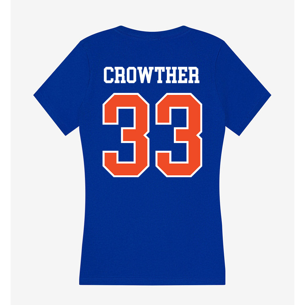 Florida - NCAA Women's Lacrosse : Paige Crowther - Women's V-Neck T-Shirt-1