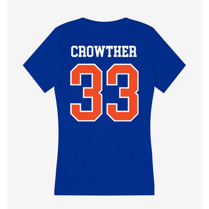 Florida - NCAA Women's Lacrosse : Paige Crowther - Women's V-Neck T-Shirt-1