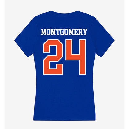 Florida - NCAA Football : London Montgomery - Women's V-Neck T-Shirt-1