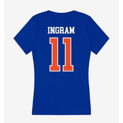 Florida - NCAA Men's Basketball : Cornelius Ingram - Women's V-Neck T-Shirt-1