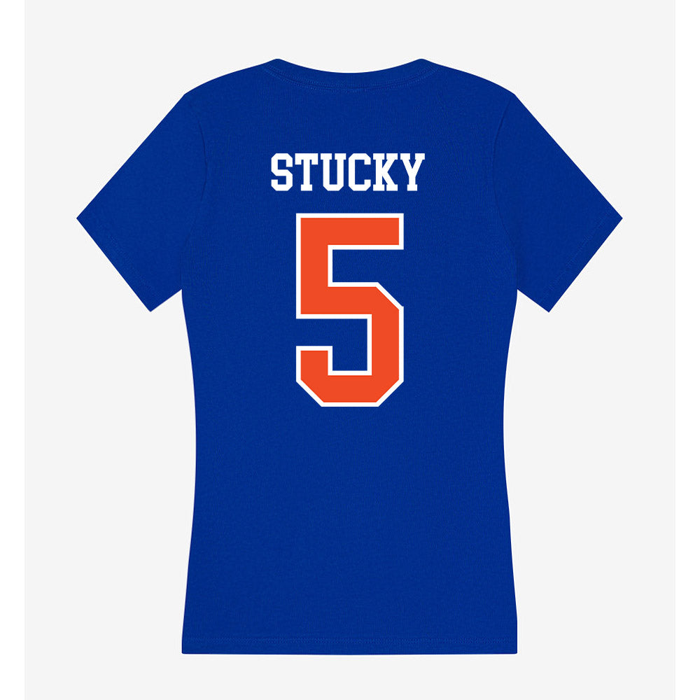 Florida - NCAA Women's Volleyball : Alexis Stucky - Classic Shersey Women's V-Neck T-Shirt-1