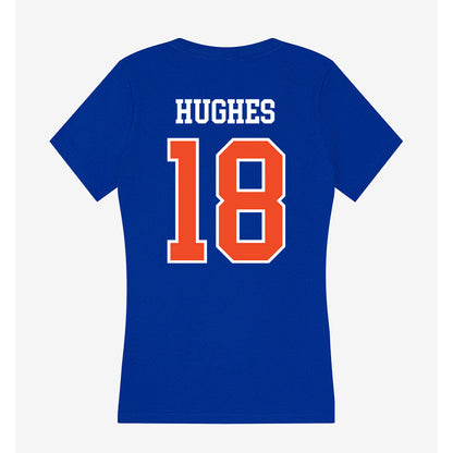 Florida - NCAA Women's Lacrosse : Sam Hughes - Women's V-Neck T-Shirt-1