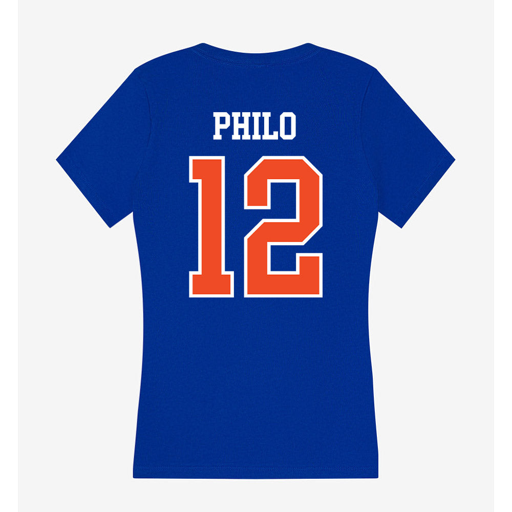 Florida - NCAA Football : Aaron Philo - Women's V-Neck T-Shirt-1