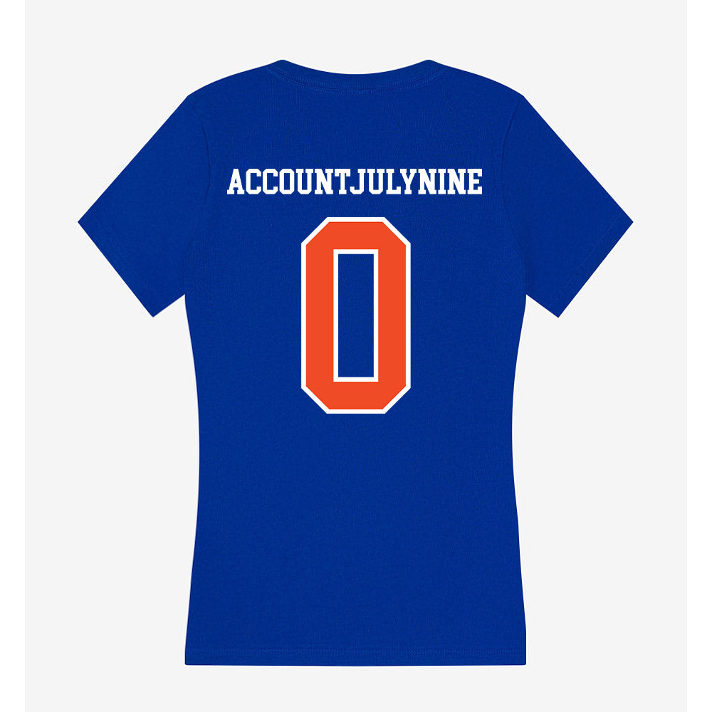 Florida - NCAA Football : Test AccountJulyNine - Women's V-Neck T-Shirt-1