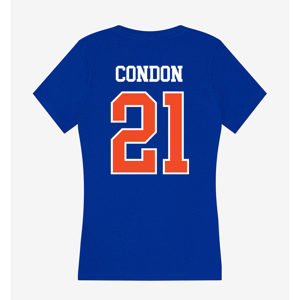 Florida - NCAA Men's Basketball : Alex Condon - Women's V-Neck T-Shirt-1