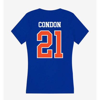 Florida - NCAA Men's Basketball : Alex Condon - Women's V-Neck T-Shirt-1