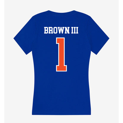 Florida - NCAA Football : Vernell Brown III - Women's V-Neck T-Shirt-1