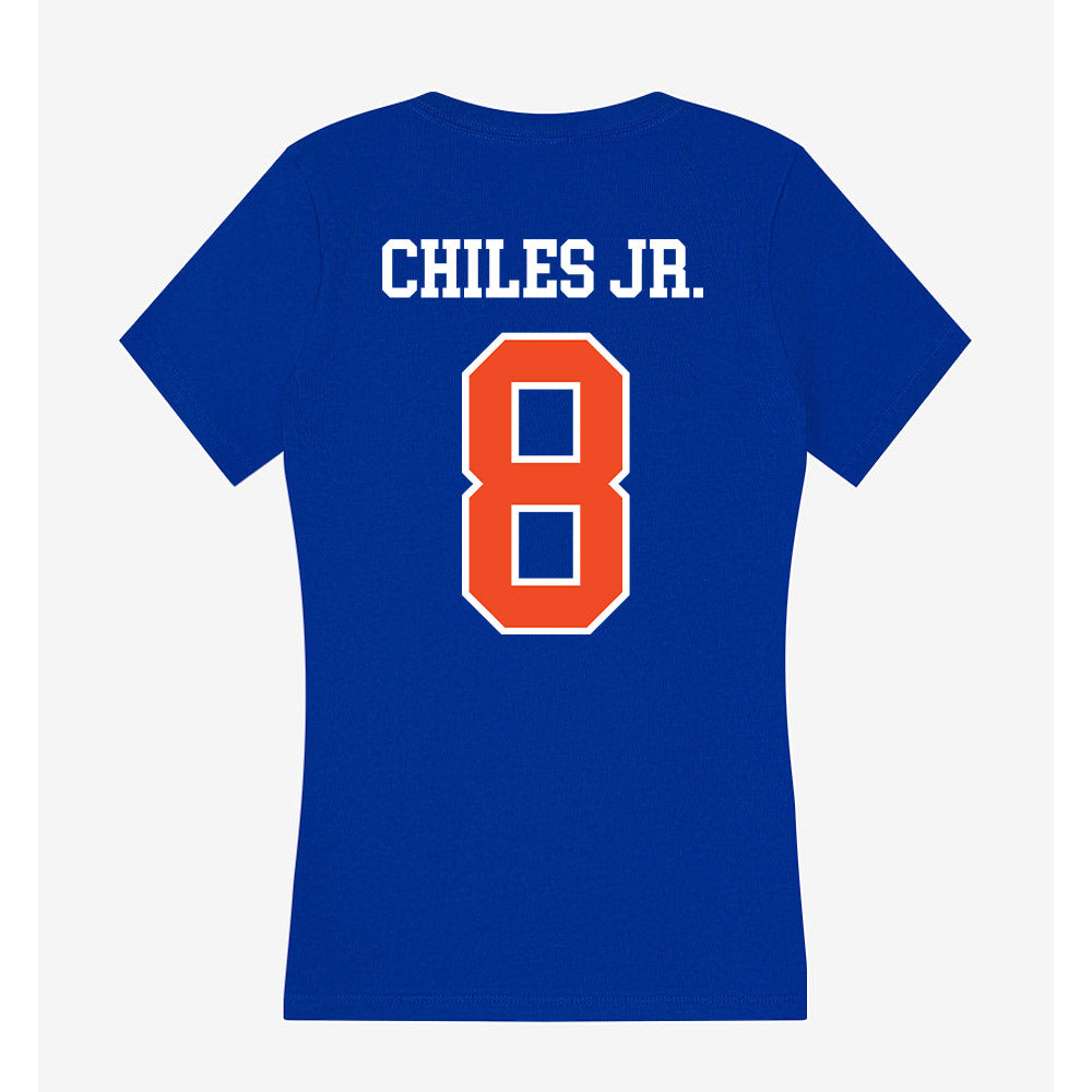 Florida - NCAA Football : Aaron Chiles Jr. - Women's V-Neck T-Shirt-1