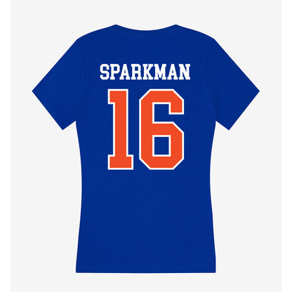 Florida - NCAA Softball : Allison Sparkman - Women's V-Neck T-Shirt-1