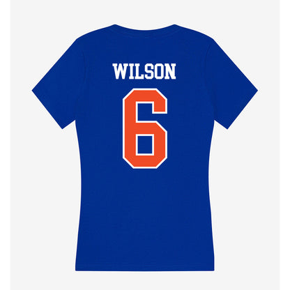 Florida - NCAA Football : Dallas Wilson - Women's V-Neck T-Shirt-1