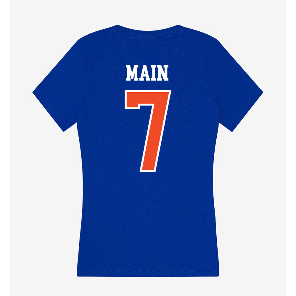 Florida - NCAA Women's Soccer : Zoe Main - Women's V-Neck T-Shirt-1
