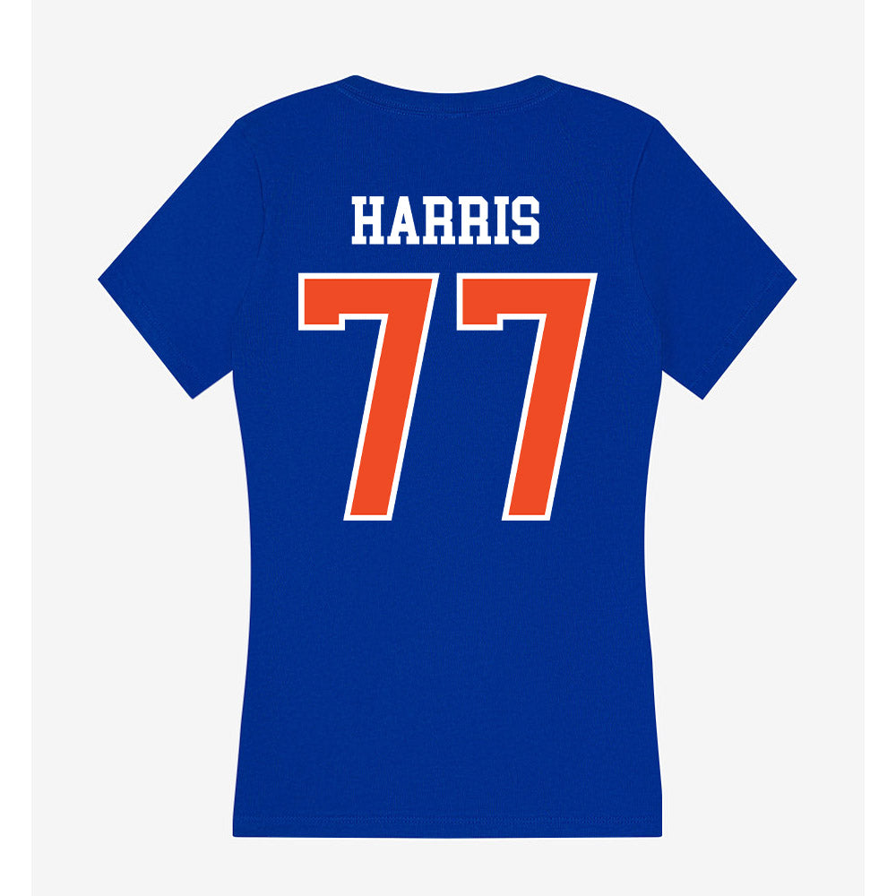 Florida - NCAA Football : Knijeah Harris - Women's V-Neck T-Shirt-1