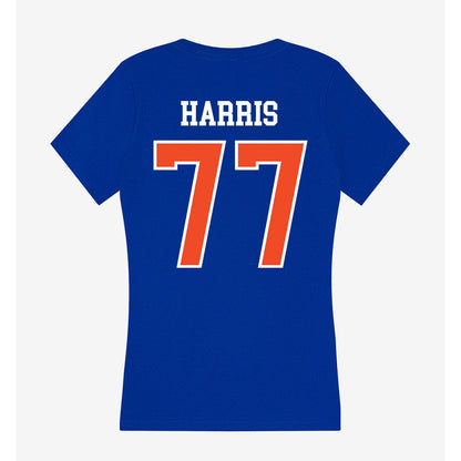 Florida - NCAA Football : Knijeah Harris - Women's V-Neck T-Shirt-1
