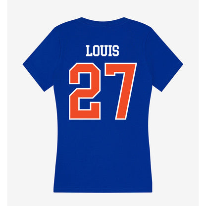 Florida - NCAA Football : Byron Louis - Women's V-Neck T-Shirt-1