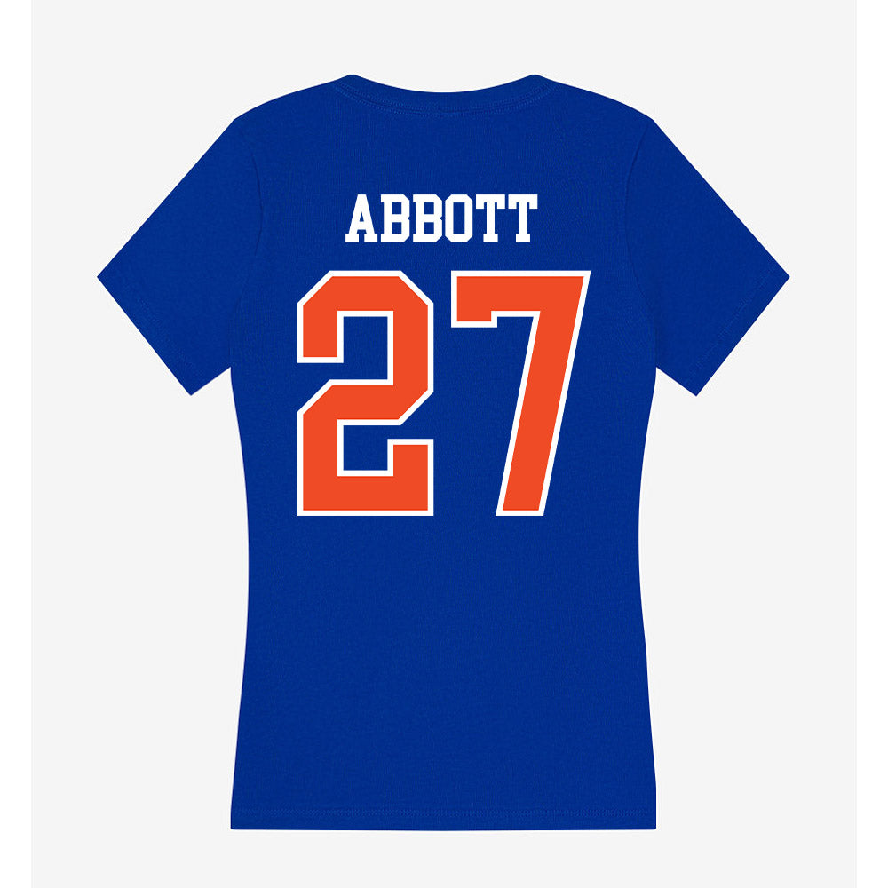 Florida - NCAA Women's Soccer : Norah Abbott - Women's V-Neck T-Shirt-1