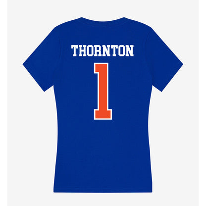 Florida - NCAA Football : Bryce Thornton - Women's V-Neck T-Shirt-1