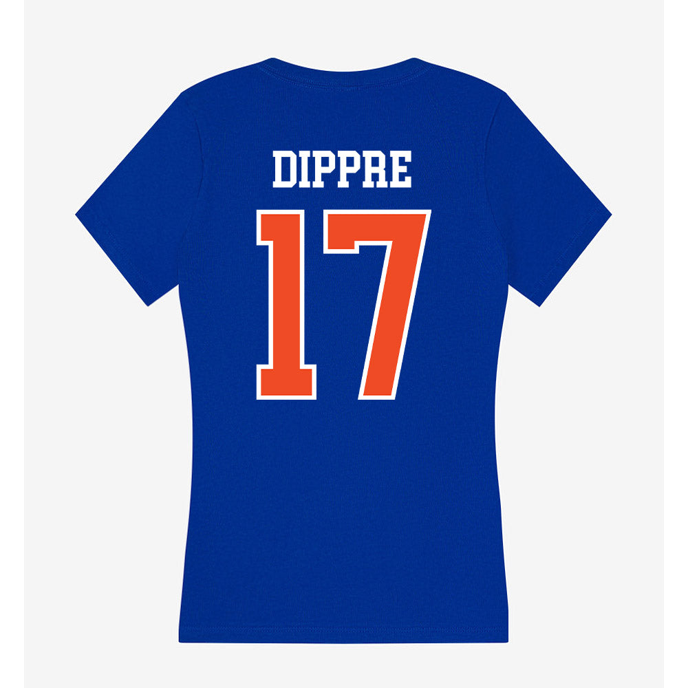 Florida - NCAA Football : Lacota Dippre - Women's V-Neck T-Shirt-1